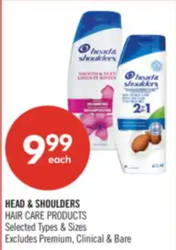 Shoppers Drug Mart HEAD & SHOULDERS HAIR CARE PRODUCTS offer