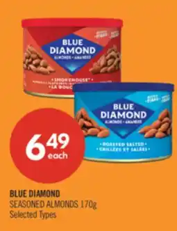 Shoppers Drug Mart BLUE DIAMOND SEASONED ALMONDS offer