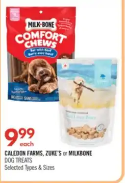 Shoppers Drug Mart CALEDON FARMS, ZUKE'S or MILKBONE DOG TREATS offer