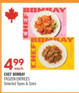 Shoppers Drug Mart CHEF BOMBAY FROZEN ENTREES offer