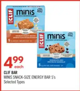 Shoppers Drug Mart CLIF BAR MINIS SNACK-SIZE ENERGY BAR offer