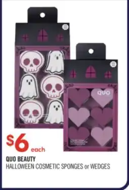 Shoppers Drug Mart QUO BEAUTY HALLOWEEN COSMETIC Sponges or Wedges offer
