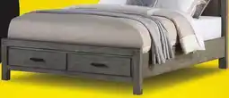Leon's Copeland 3-Piece Queen Storage Bed - Wire-Brushed Grey offer