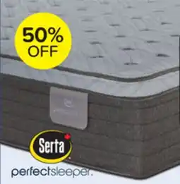 Leon's Serta Perfect Sleeper Provence Firm Eurotop Queen Mattress offer