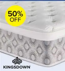 Leon's Kingsdown Quinlan Plush Euro Top Queen Mattress offer