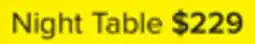 Leon's Trudy Night Table - Grey offer