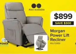 Leon's Morgan Power Lift Recliner - Taupe offer