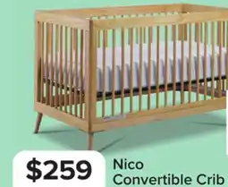 Leon's Delta Children Nico Convertible Crib - Natural offer
