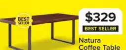 Leon's Natura 44 Coffee Table - Walnut offer
