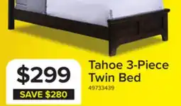 Leon's Tahoe 3-Piece Twin Bed - River Rock offer