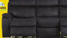 Leon's Haven Dual Power Reclining Sofa - Grey offer