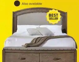 Leon's Camelot 3 - Piece Queen Storage Bed - Burnished Beige offer