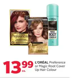 Rexall L'OREAL Preference or Magic Root Cover Up Hair Colour offer