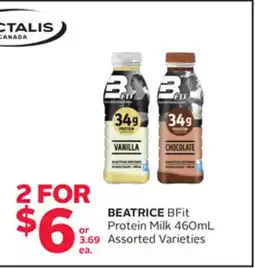 Rexall BEATRICE BFit Protein Milk offer