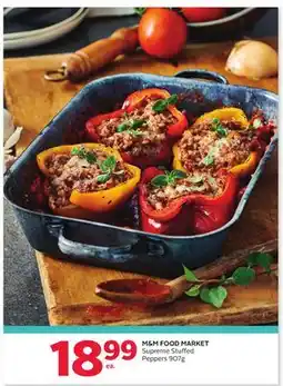 Rexall M&M FOOD MARKET Supreme Stuffed Peppers offer
