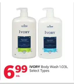 Rexall IVORY Body Wash offer