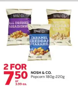 Rexall NOSH & CO. Popcorn offer