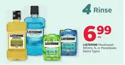 Rexall LISTERINE Mouthwash offer