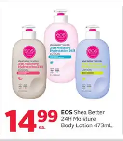 Rexall EOS Shea Better 24H Moisture Body Lotion offer