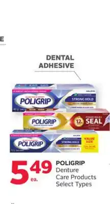Rexall POLIGRIP Denture Care Products offer