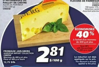 IGA Fromage Jarlsberg offer