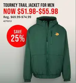 Cabela's TOURNERY TRAIL JACKET FOR MEN offer