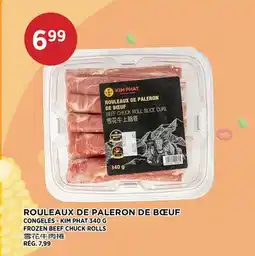 Kim Phat FROZEN BEEF CHUCK ROLLS offer