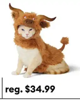 Petsmart Thrills & Chills Highland Cow Dog & Cat Costume offer