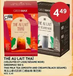 Kim Phat GREENMAX THAI MILK TEA offer