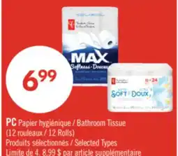 Pharmaprix PC Bathroom Tissue offer