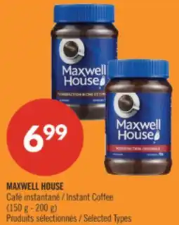 Pharmaprix MAXWELL HOUSE Instant Coffee offer