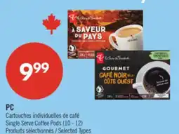 Pharmaprix PC Single Serve Coffee Pods offer