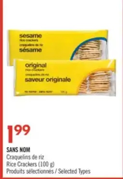 Pharmaprix NO NAME Rice Crackers offer