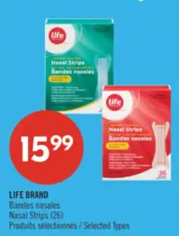Pharmaprix LIFE BRAND Nasal Strips offer