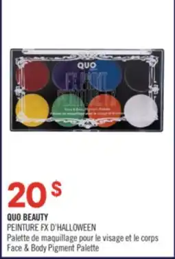 Pharmaprix QUO BEAUTY PEINTURE FX D'HALLOWEEN Face & Body Pigment Palette offer