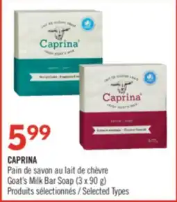 Pharmaprix CAPRINA Goat's Milk Bar Soap offer