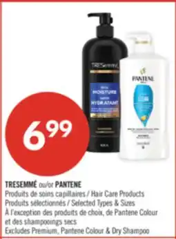 Pharmaprix TRESEMMÉ ou PANTENE Produits de soins capillaires offer