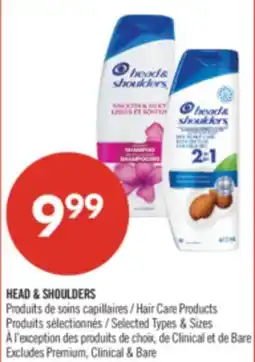 Pharmaprix HEAD & SHOULDERS Hair Care Products offer