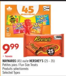 Pharmaprix MAYNARDS (45) or HERSHEY'S (25 - 35) Fun Size Treats offer