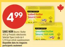 Pharmaprix NO NAME Butter offer