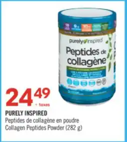 Pharmaprix PURELY INSPIRED Collagen Peptides Powder offer