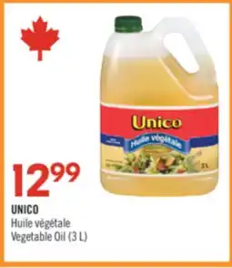 Pharmaprix UNICO Vegetable Oil offer