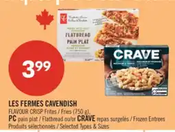 Pharmaprix LES FERMES CAVENDISH repas surgelés offer