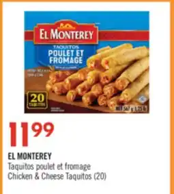 Pharmaprix EL MONTEREY Chicken & Cheese Taquitos offer
