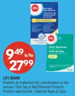 Pharmaprix LIFE BRAND Skin Tag or Wart Remover Products offer