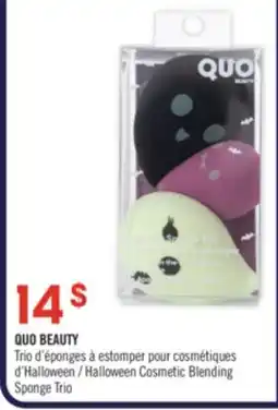 Pharmaprix QUO BEAUTY Halloween Cosmetic Blending Sponge Trio offer