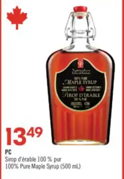Pharmaprix PC 100% Pure Maple Syrup offer