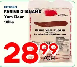 Marche Salaberry KOTOKO FARINE D'IGNAME offer