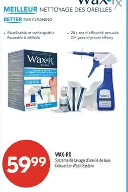 Pharmaprix WAX-RX Deluxe Ear Wash System offer