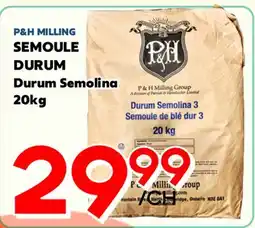 Marche Salaberry P&H MILLING SEMOULE DURUM offer